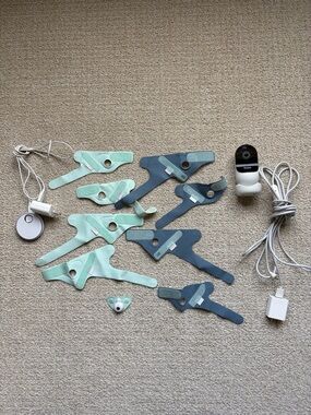 Owlet Baby Monitor Sensor Bands and Accessories - Mint & Slate